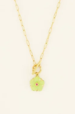 My Jewellery Collier Casa Fiore Avec Fleur D’hibiscus Jaune Hot