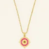 My Jewellery Collier Casa Fiore Avec Pendentif Fleur Jaune Fashion