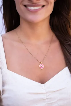 My Jewellery Collier Casa Fiore Avec Pendentif Fleur Jaune Fashion