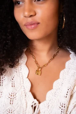 My Jewellery Collier Chaîne Avec Cadenas L’amour Sale