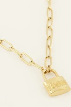 My Jewellery Collier Chaîne Avec Cadenas L’amour Sale