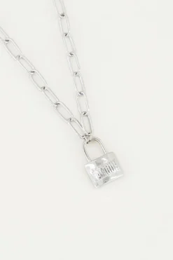 My Jewellery Collier Chaîne Avec Cadenas L’amour Sale