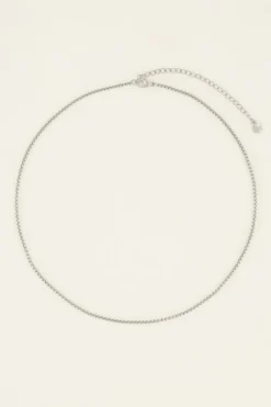 My Jewellery Collier Chaîne Court à Maillons Ronds Clearance