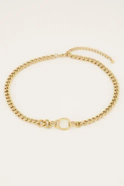 My Jewellery Collier Chaîne Iconic Avec Gros Fermoir Hot
