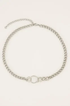 My Jewellery Collier Chaîne Iconic Avec Gros Fermoir Hot