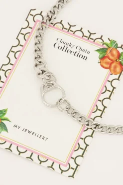 My Jewellery Collier Chaîne Iconic Avec Gros Fermoir Hot