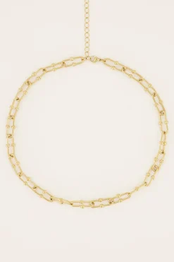 My Jewellery Collier Chaîne Iconic Avec Perles Clearance