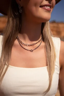 My Jewellery Collier Chaîne Iconic Avec Perles Clearance