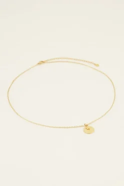 My Jewellery Collier Chaîne Médaillon "clover" Et Trèfle Sale