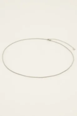 My Jewellery Collier Chaîne Mi-long à Maillons Ronds Discount