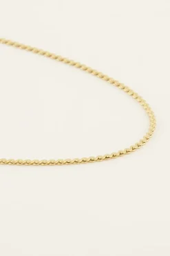 My Jewellery Collier Chaîne Mi-long à Maillons Plats Online