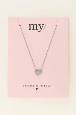 My Jewellery Collier Chaîne Pendentif Coeur Online