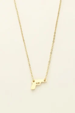 My Jewellery Collier Chaîne Pendentif Pistolet Outlet