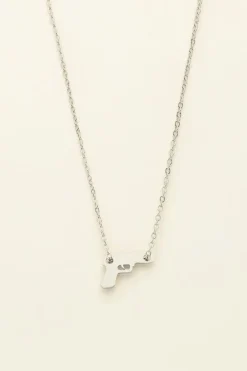 My Jewellery Collier Chaîne Pendentif Pistolet Outlet