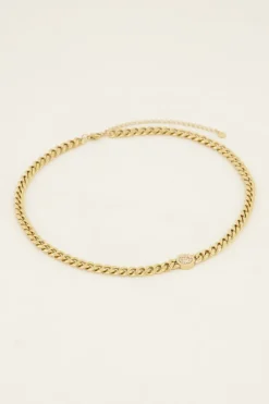 My Jewellery Collier Chunky Chain Avec Smiley Sale