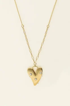 My Jewellery Collier Coeur à Perles Best