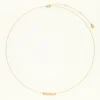 My Jewellery Collier Court à Lettres Atelier Hot