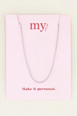 My Jewellery Collier Cube Longueur Moyenne Best