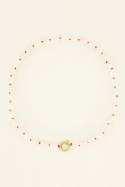 My Jewellery Collier De Perles Casa Fiore Rose Sale