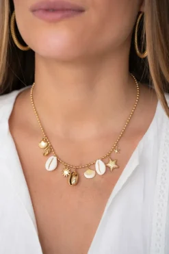 My Jewellery Collier Des îles Avec Coquillages Et Charms Best