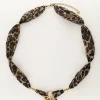 My Jewellery Collier En Cordon Imprimé Léopard Avec Cœur Hot