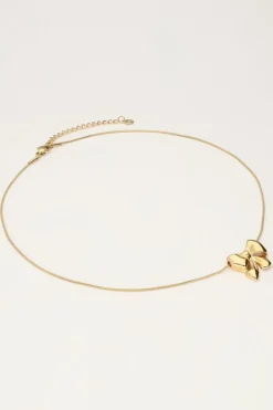 My Jewellery Collier Fin Avec Noeud Fashion