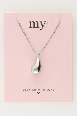 My Jewellery Collier Fin Avec Petite Goutte Hot