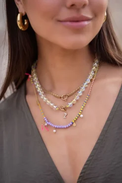 My Jewellery Collier Grosses Perles Vertes Sunchasers Outlet