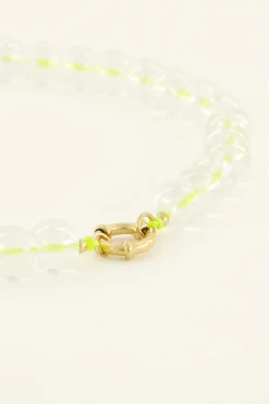 My Jewellery Collier Grosses Perles Vertes Sunchasers Outlet