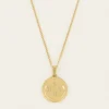 My Jewellery Collier Long Et Médaillon à Graver Atelier Fashion