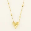 My Jewellery Collier Mi-long Avec Petit Cœur Discount