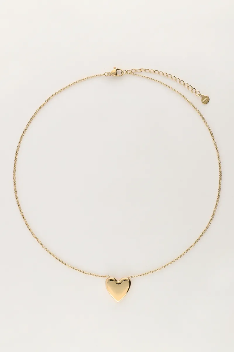 My Jewellery Collier Minimaliste Avec Cœur Fashion