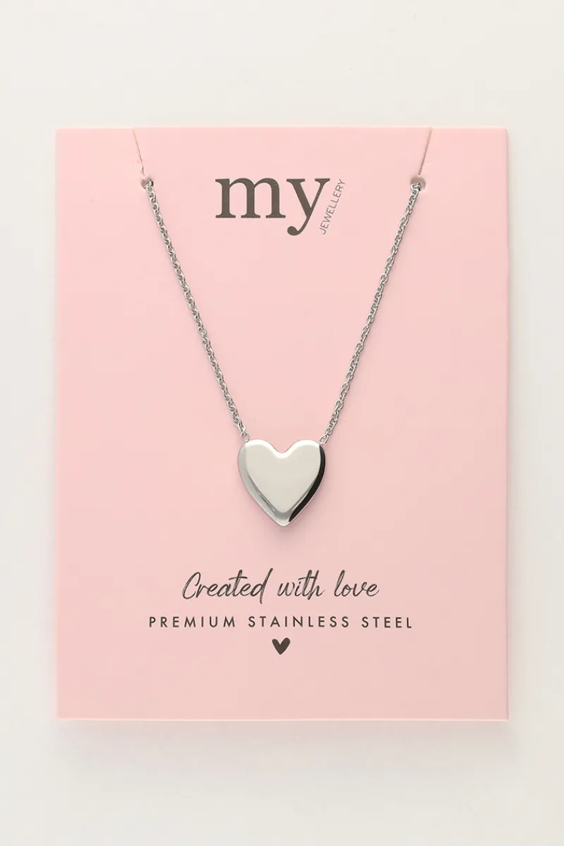 My Jewellery Collier Minimaliste Avec Cœur Fashion