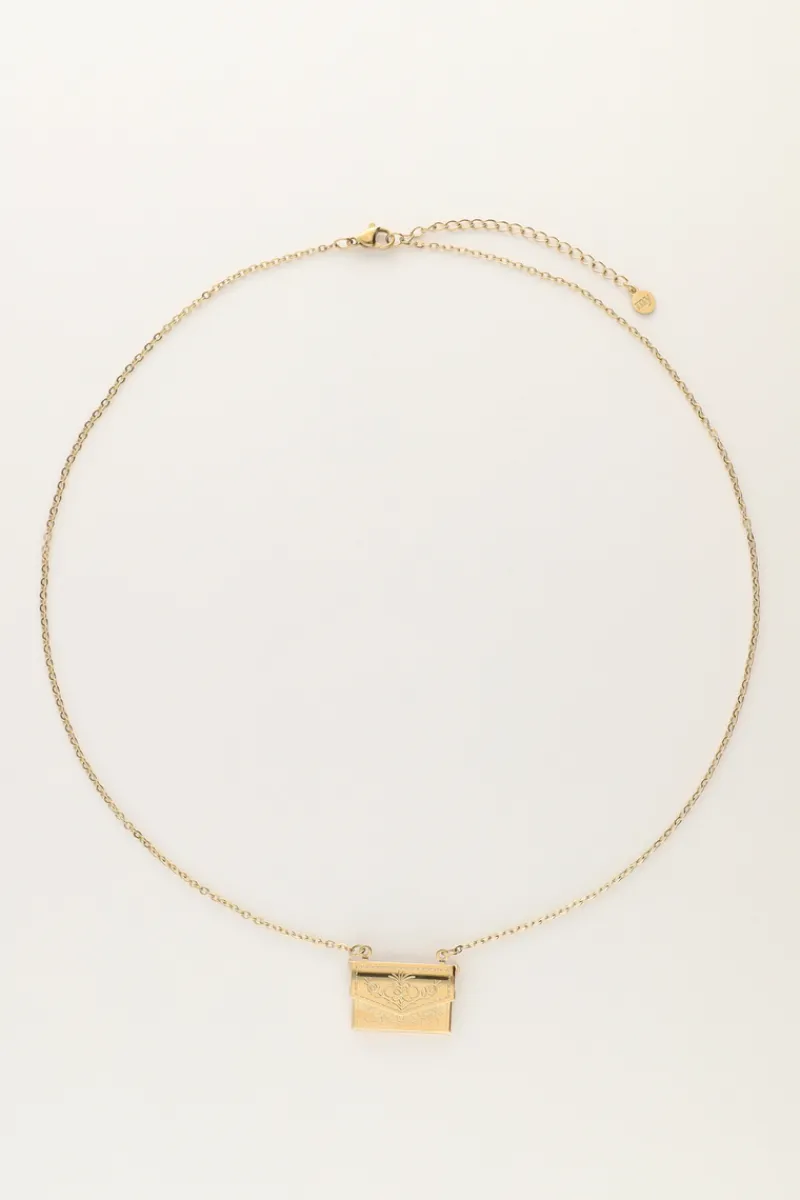 My Jewellery Collier Minimaliste Avec Enveloppe Best