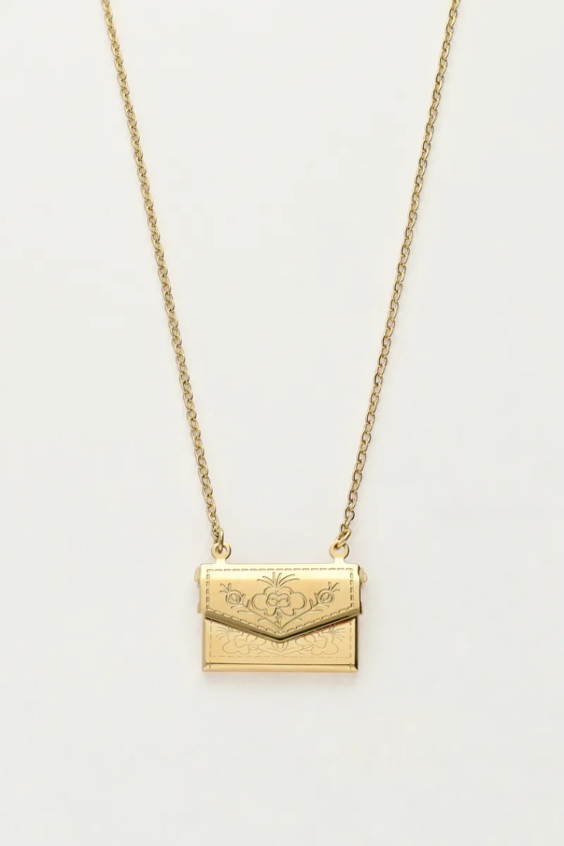 My Jewellery Collier Minimaliste Avec Enveloppe Best