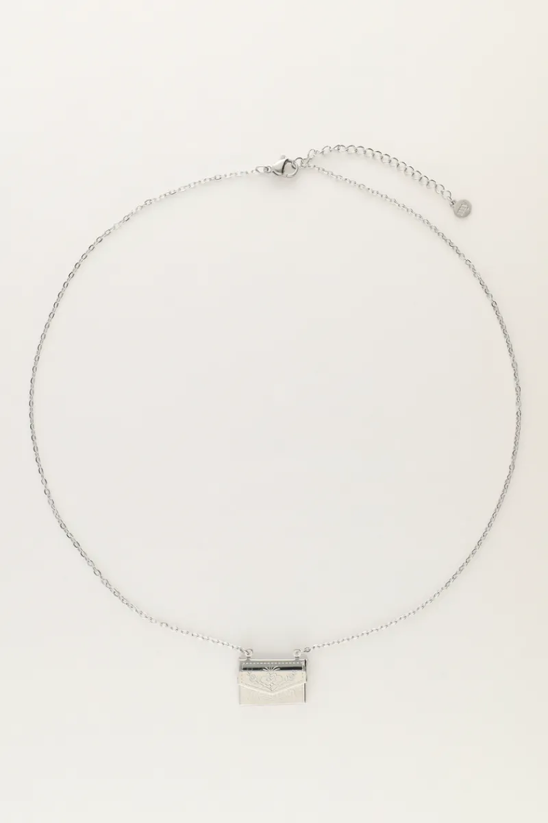 My Jewellery Collier Minimaliste Avec Enveloppe Best