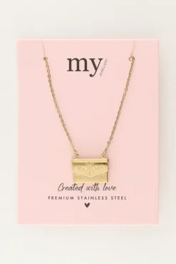 My Jewellery Collier Minimaliste Avec Enveloppe Best