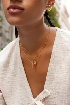 My Jewellery Collier Minimaliste Vintage Avec Clé Discount
