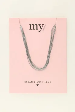 My Jewellery Collier Multirangs 6 Fines Chaînes Sale