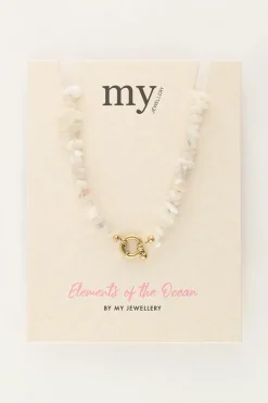 My Jewellery Collier Océan Avec Pierres Blanches Outlet