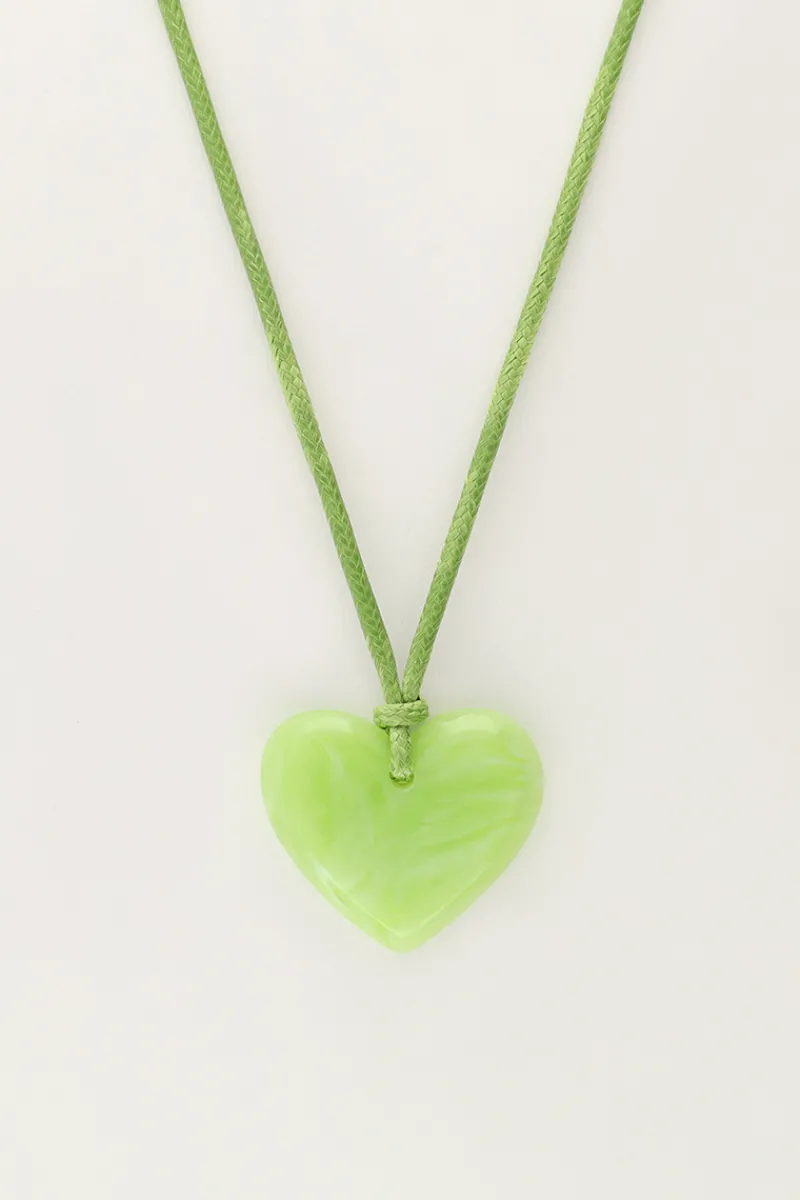 My Jewellery Collier Océan En Corde Avec Coeur Sale