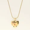 My Jewellery Collier Pendentif Cœur & Pierres Colorées Universe Best