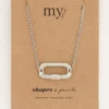 My Jewellery Collier Shapes Avec Carré Best