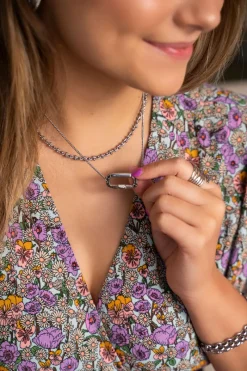 My Jewellery Collier Shapes Avec Carré Best