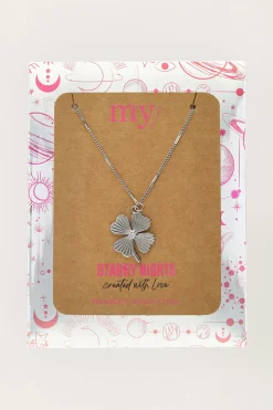 My Jewellery Collier Starry Avec Trèfle Et Strass Sale