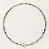 My Jewellery Collier Triple Avec Perles Noires Discount