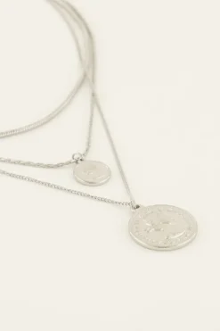 My Jewellery Collier Trois Chaînes à Médaillon Best