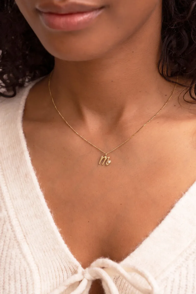 My Jewellery Collier Vintage Avec Initiale Sale