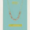 My Jewellery Collier Vintage Avec Perles Et Billes Oranges Hot