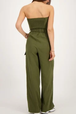 My Jewellery Combinaison Cargo Vert Foncé Sale